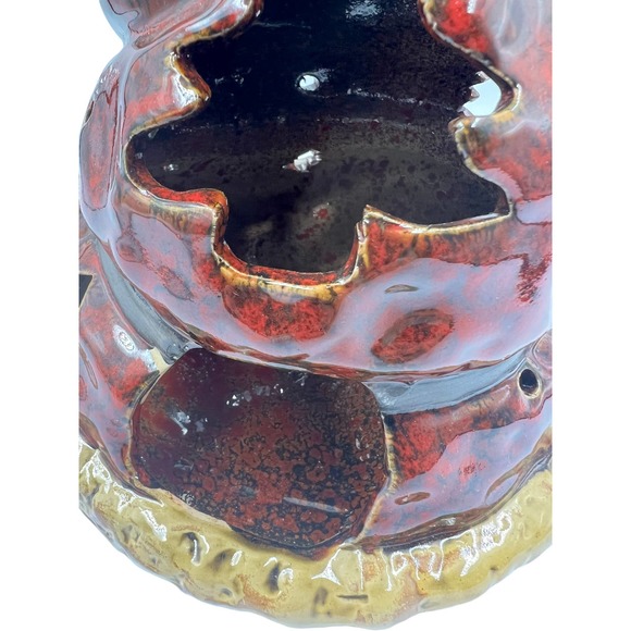 Santa and Christmas tree tea light candle holder - Picture 8 of 9